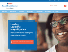 Tablet Screenshot of amerihealthcaritasla.com
